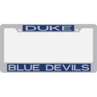 Duke Metal Inlaid Acrylic License Plate Frame