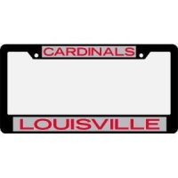Louisville Metal Inlaid Acrylic License Plate Frame