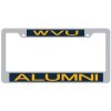 West Virginia Metal Alumni Inlaid Acrylic License Plate Frame