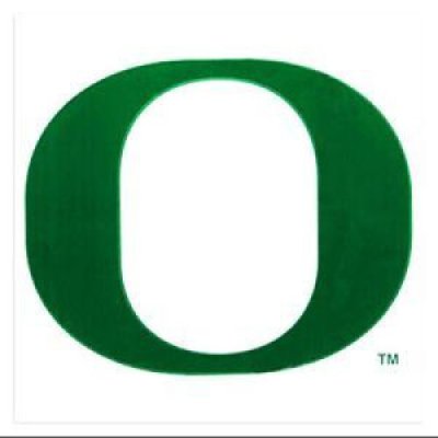 Oregon 12"x12" Logo Decal - Green
