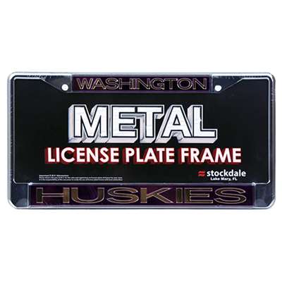 Washington Metal Inlaid Acrylic License Plate Frame