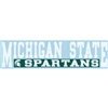 Michigan State 3"x10" Transfer Decal - Color