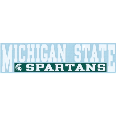 Michigan State 3"x10" Transfer Decal - Color