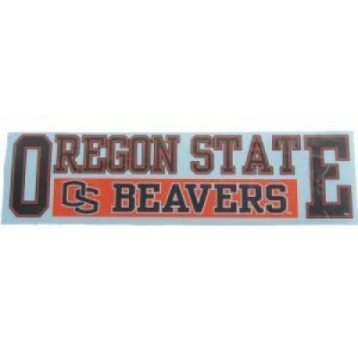 Oregon State 3"x10" Transfer Decal - Color