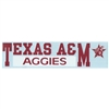 Texas A&m 3"x10" Transfer Decal - Color