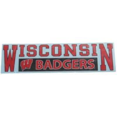 Wisconsin 3"x10" Transfer Decal - Color