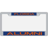 Florida Gators Alumni Metal Inlaid Acrylic License Plate Frame