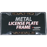 Idaho Vandals Metal Inlaid Acrylic License Plate Frame