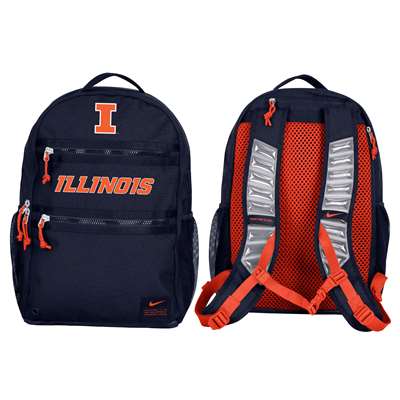 Nike Illinois Fighting Illini Utility Heat Backpack
