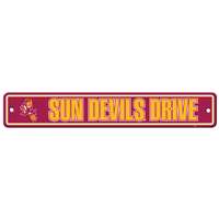 Arizona State Sun Devils Plastic Street Sign