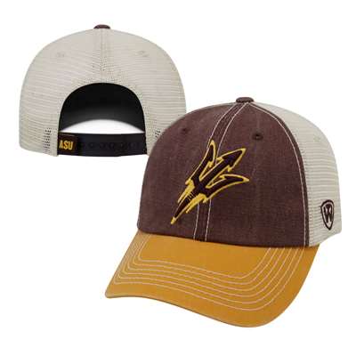 Top of The World Arizona State Sun Devils Maroon Offroad Trucker Adjustable Hat