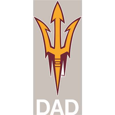 Arizona State Sun Devils Transfer Decal - Dad