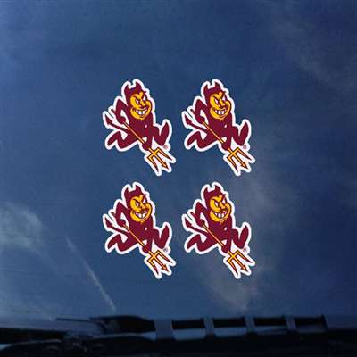 Arizona State Sun Devils Transfer Decals - Set of 4