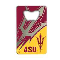 Arizona State Sun Devils Steel Credit Card Bottle Opener