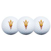 Arizona State Sun Devils Team Effort Golf Balls 3 Pack