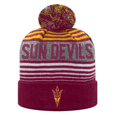 Arizona State Sun Devils Top of the World Overt Cuff Knit Beanie