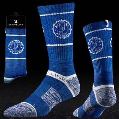 Air Force Falcons Strapped Fit 2.0 Socks - Royal