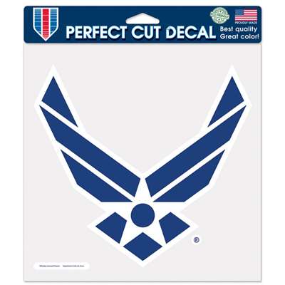 Air Force Falcons Full Color Die Cut Decal - 8" X 8"