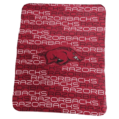 Arkansas Razorbacks Classic Fleece Blanket