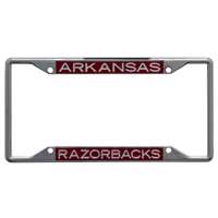Arkansas Razorbacks Metal Inlaid Acrylic License Plate Frame