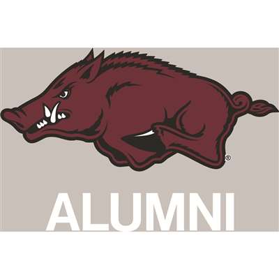 Arkansas Razorbacks Transfer Decal - Alumni