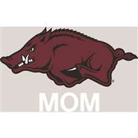 Arkansas Razorbacks Transfer Decal - Mom