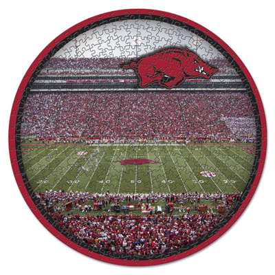 Arkansas Razorbacks 500 Piece Stadium Puzzle