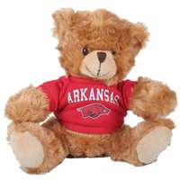Arkansas Razorbacks Stuffed Bear - 11"