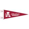 Arkansas Razorbacks Wool Felt Pennant - 9" x 24"