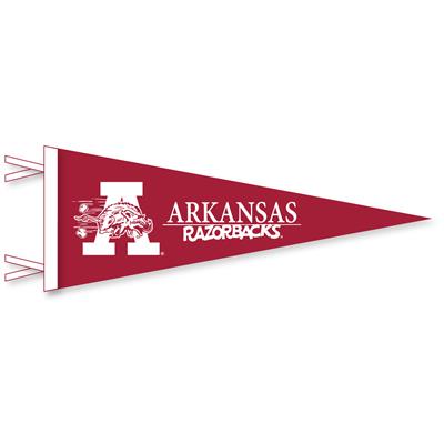 Arkansas Razorbacks Wool Felt Pennant - 9" x 24"