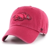 Arkansas Razorbacks 47 Brand Clean Up Adjustable Hat - Crimson