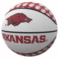 Arkansas Razorbacks Mini Rubber Repeating Basketball