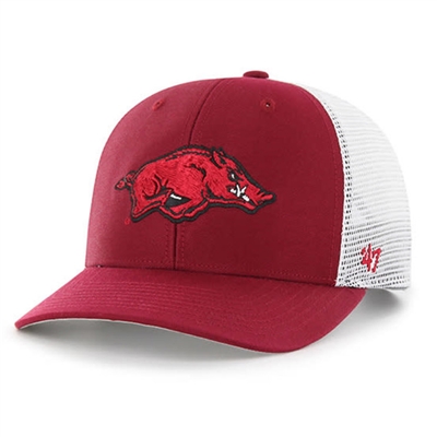 Arkansas Razorbacks 47 Brand Adjustable Trucker Ha
