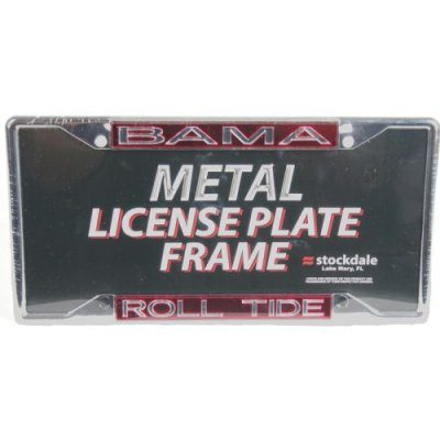 Alabama Crimson Tide Metal Inlaid Acrylic License Plate Frame - Bama/roll Tide