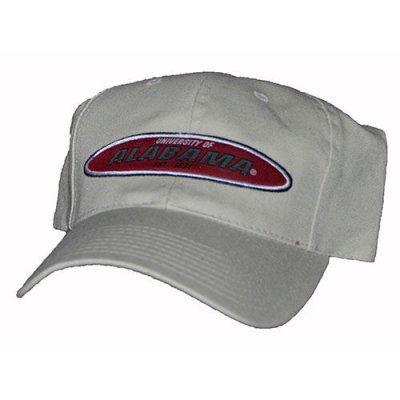 Alabama Crimson Tide Khaki Adjustable Hat By Top Of The World