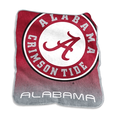 Alabama Crimson Tide Raschel Plush Blanket