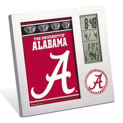 Alabama Crimson Tide Digital Desk Clock