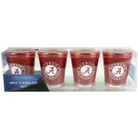Alabama Crimson Tide Shot Glass - 4 Pack