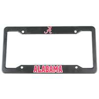 Alabama Crimson Tide Plastic License Plate Frame