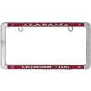 Alabama Crimson Tide Thin Metal License Plate Frame