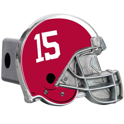Alabama Crimson Tide Trailer Hitch Receiver Cover - Helmet