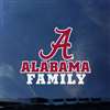 Alabama Crimson Tide Transfer Decal - Family