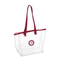 Alabama Crimson Tide Clear Stadium Tote Bag