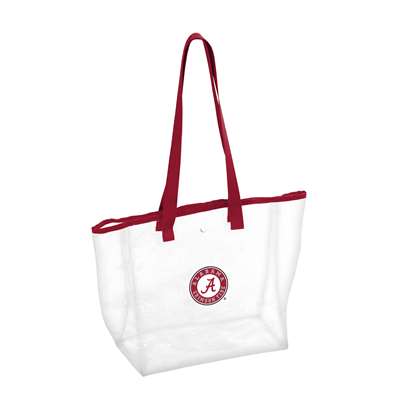 Alabama Crimson Tide Clear Stadium Tote Bag