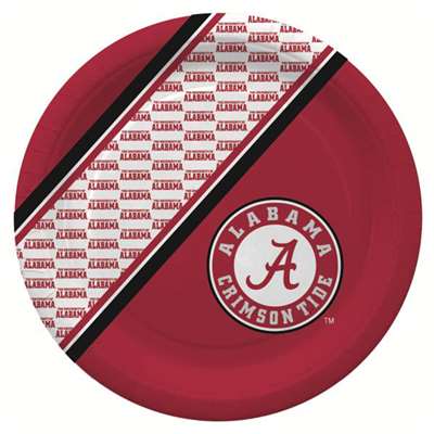 Alabama Crimson Tide Disposable Paper Plates - 20 Pack