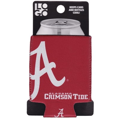 Alabama Crimson Tide Oversized Logo Flat Coozie