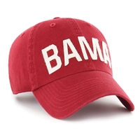 Alabama Crimson Tide 47 Brand Finley Clean Up Adju