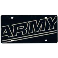 Army Black Knights Full Color Mega Inlay License Plate