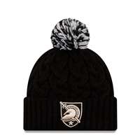Army Black Knights New Era Women's Cozy Cable Knit Beanie