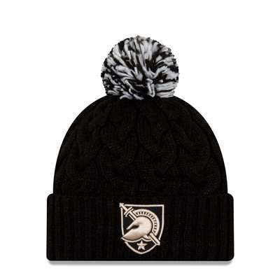 Army Black Knights New Era Women's Cozy Cable Knit Beanie